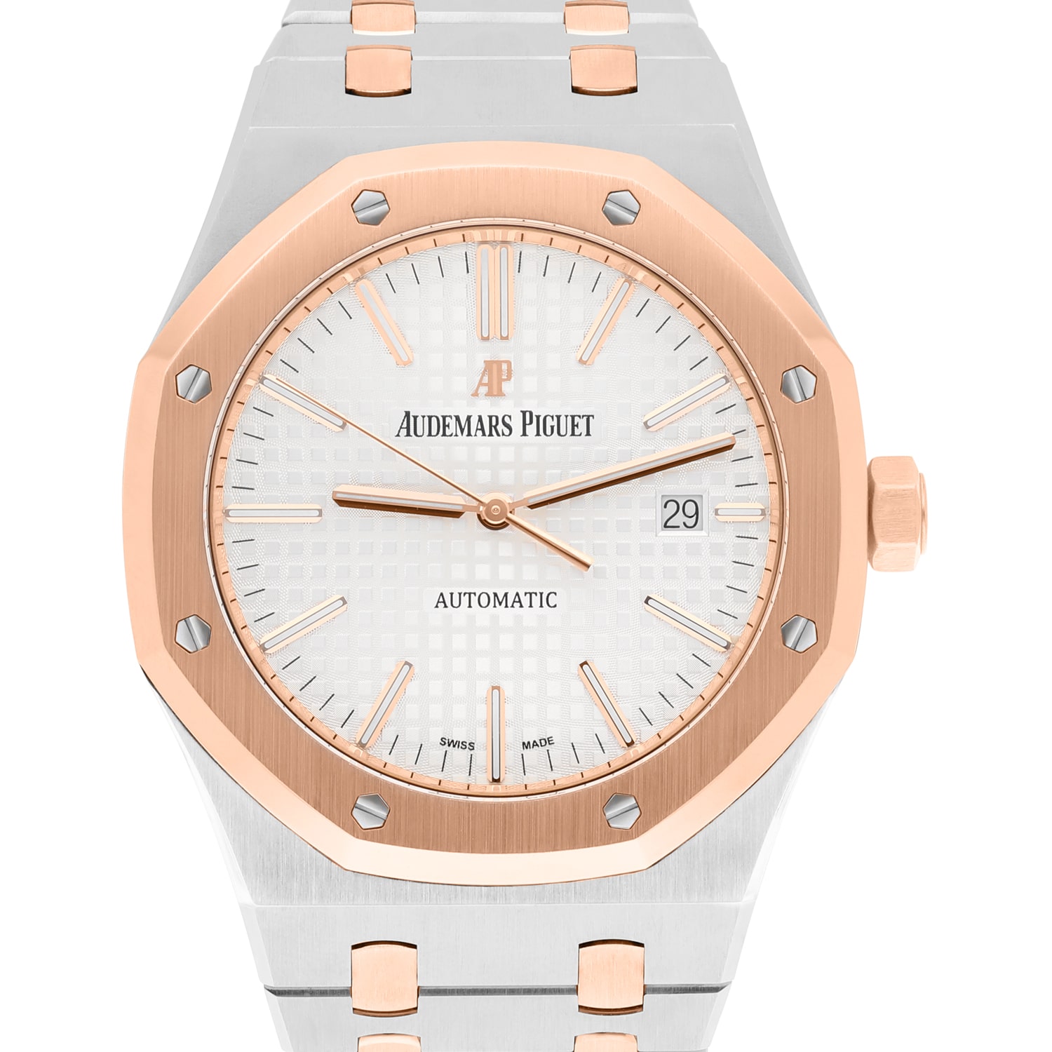 AP Royal Oak Selfwinding 15400SR.OO.1220SR.01 Rose Gold & Stainless Steel Watch