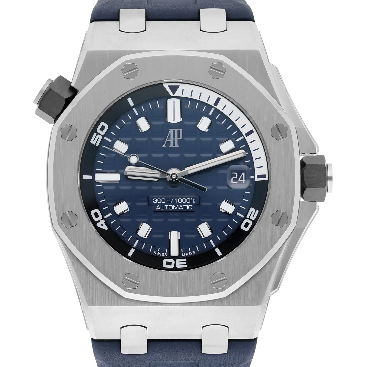 Audemars Piguet Royal Oak Offshore Diver Stainless Steel 42mm Blue Dial