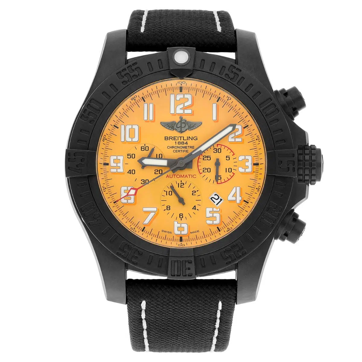 Breitling Avenger Hurricane 50mm Yellow Ref XB0170 Mint – image 2