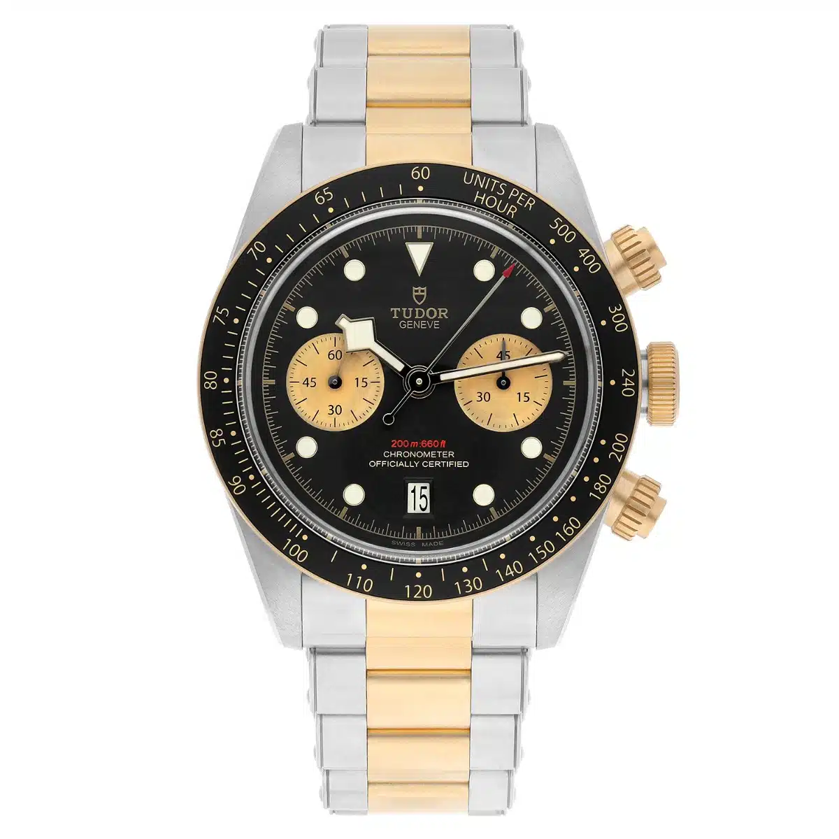 Tudor Black Bay Chronograph 41MM Two Tone Yellow Watch 79363N Unworn Complete – image 2