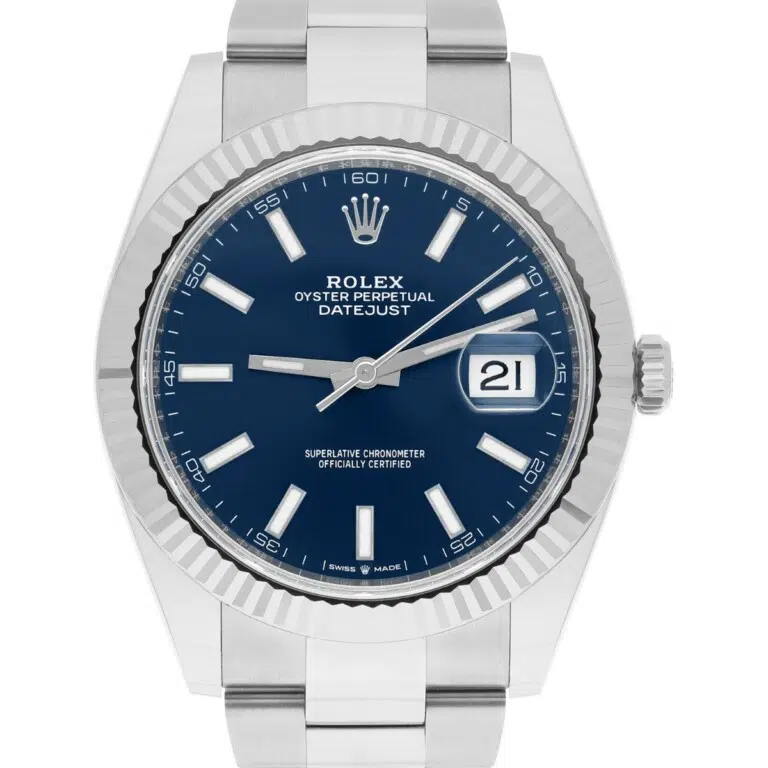 Rolex Datejust 126334 Stainless Steel 41mm Blue Index Dial 2019