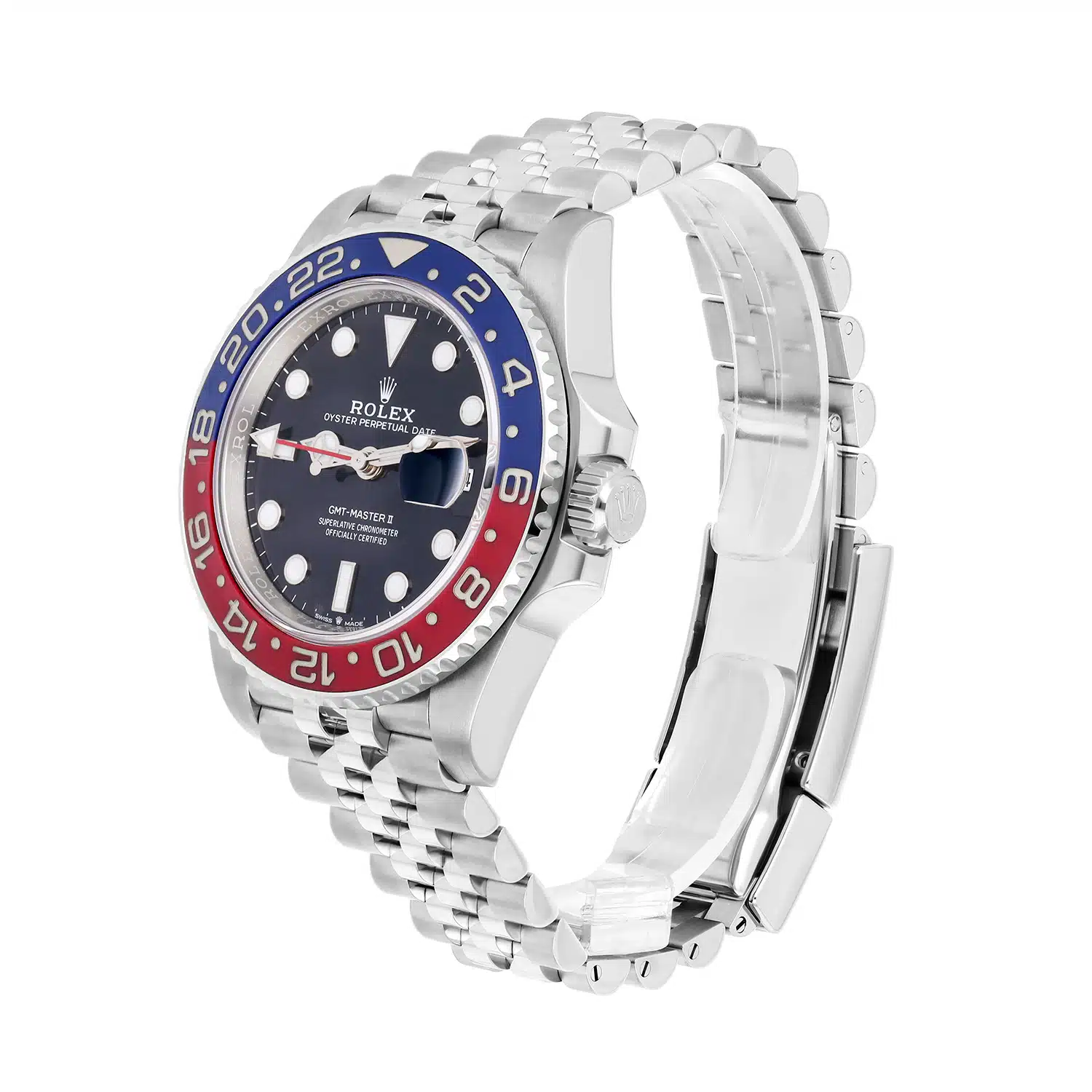 Rolex GMT-Master II Steel & Ceramic "Pepsi" Jubilee Watch 126710BLRO Complete – image 5