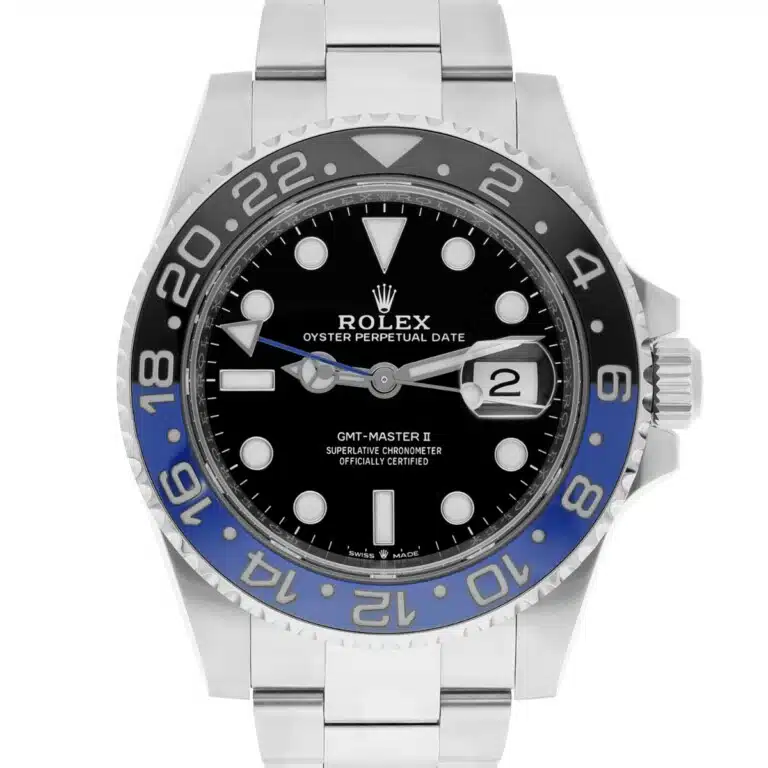 Rolex GMT-Master II 126710 Batman Black/Blue Ceramic Bezel Oyster Stainless Steel Watch