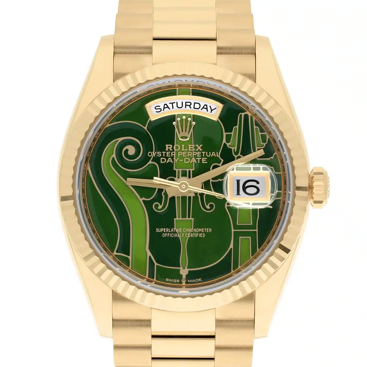 Rolex Day-Date 36 Gold President 128238 Vienna Philharmonic Dial Limited Edition – image 2
