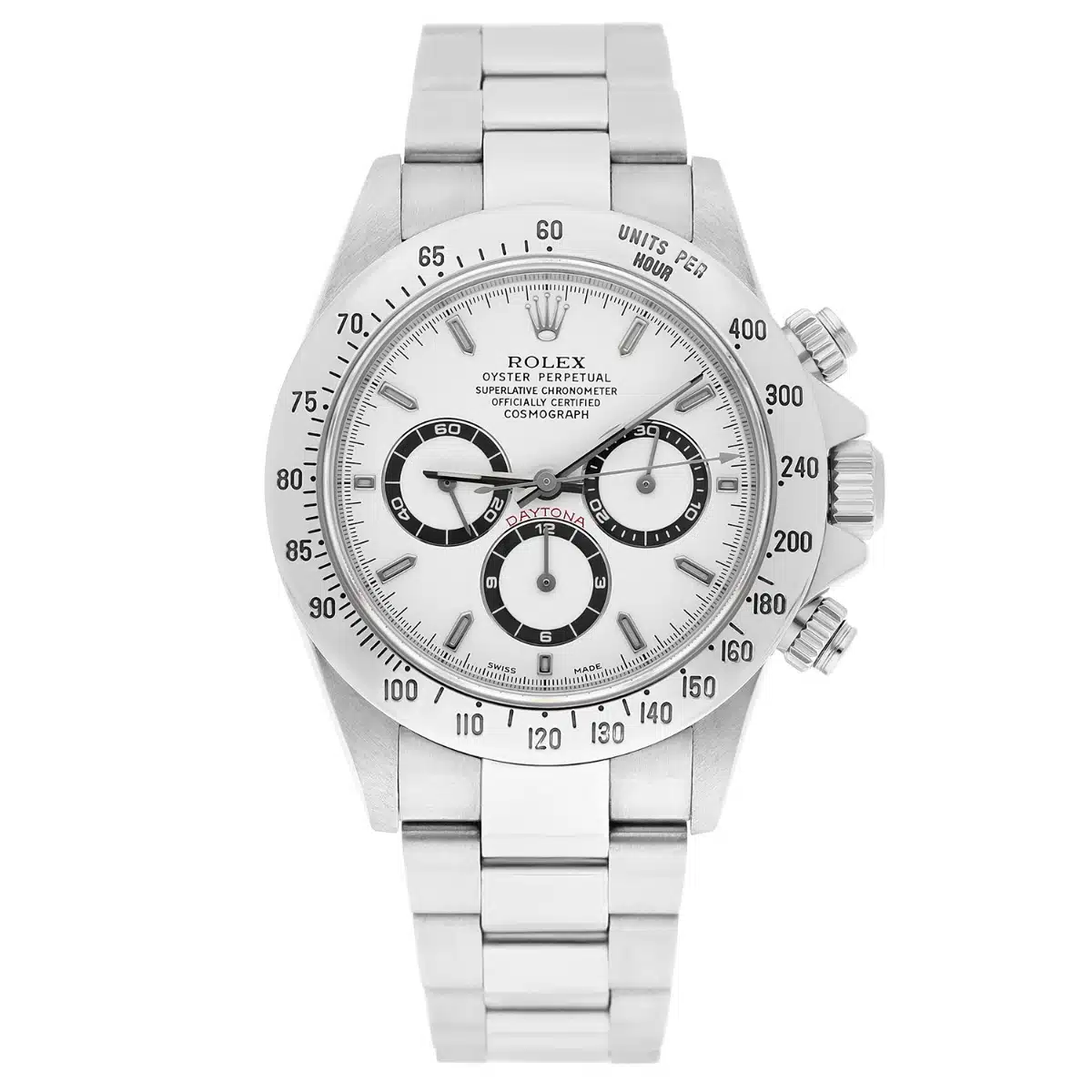 Rolex Daytona 16520 40 MM White Dial Pre-owned