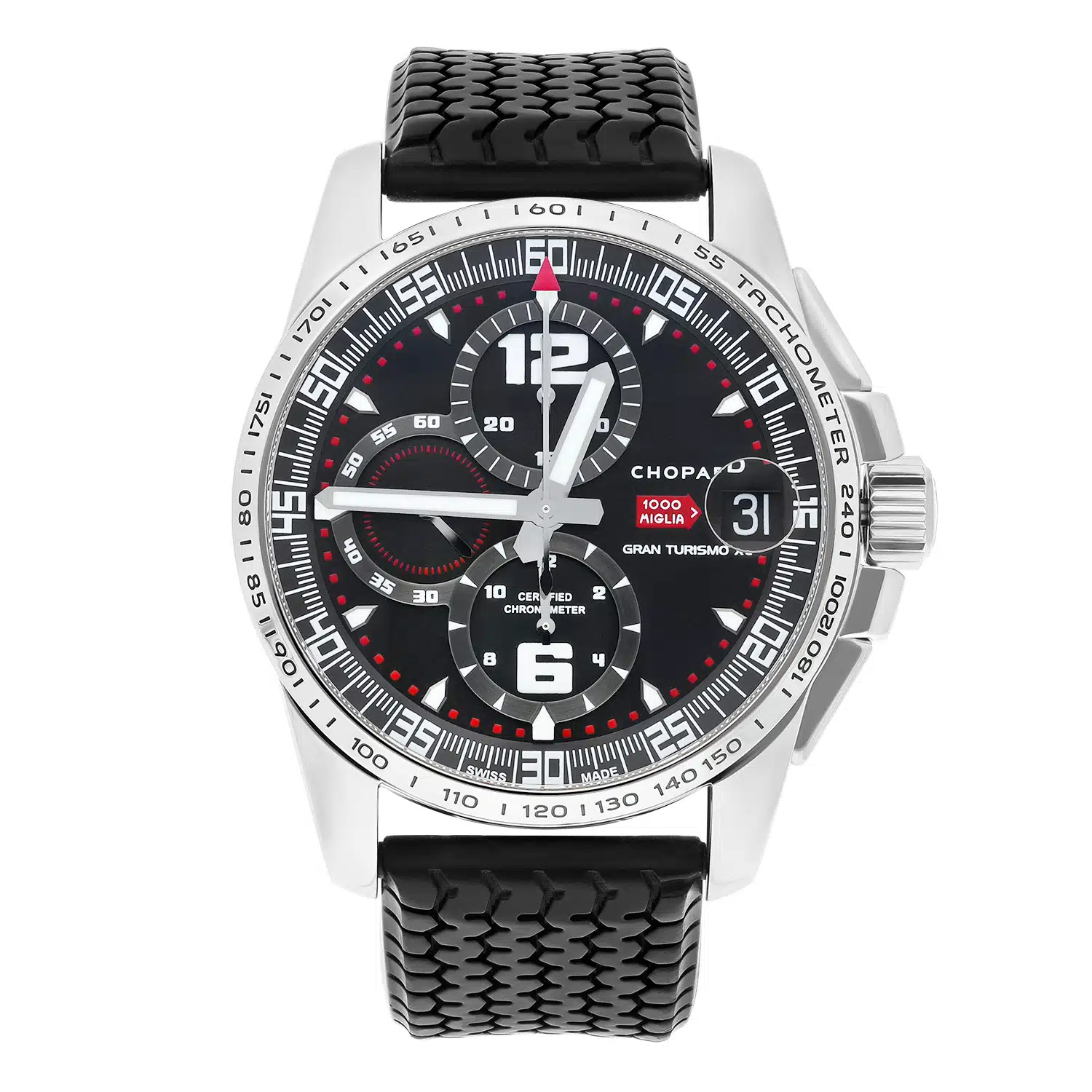 Chopard Mille Miglia Gt Xl Black Dial Chronograph Automatic Steel 44MM 16/8459 – image 2