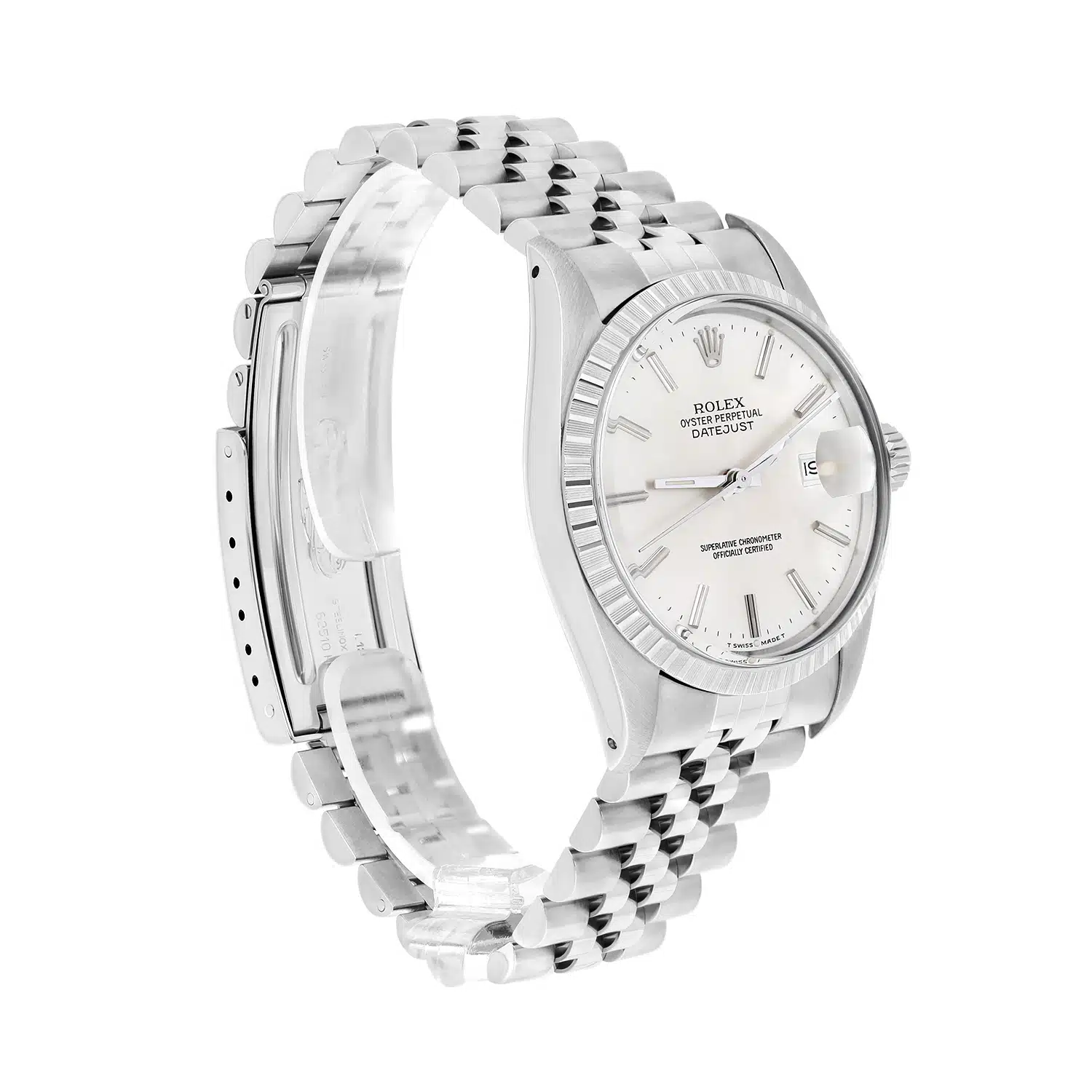 Rolex Datejust 36mm Stainless Steel 16030 Silver Index Dial Jubilee Circa - 1985 – image 4