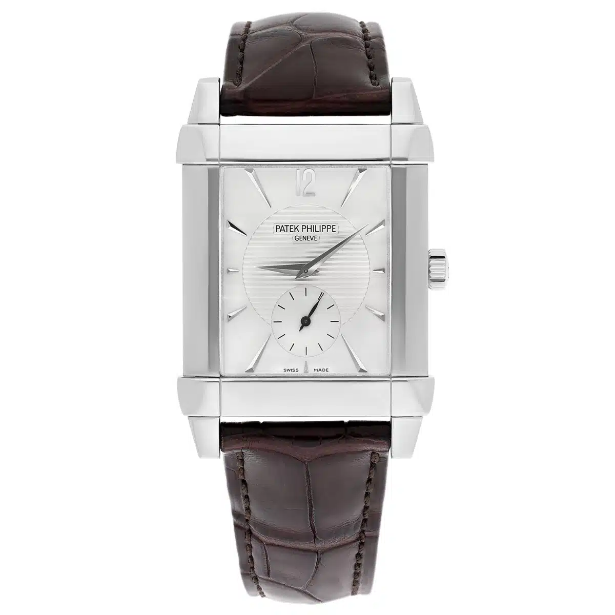Patek Philippe 5111G Gondolo 18k White Gold Watch Silver Dial Mens Manual Watch – image 2