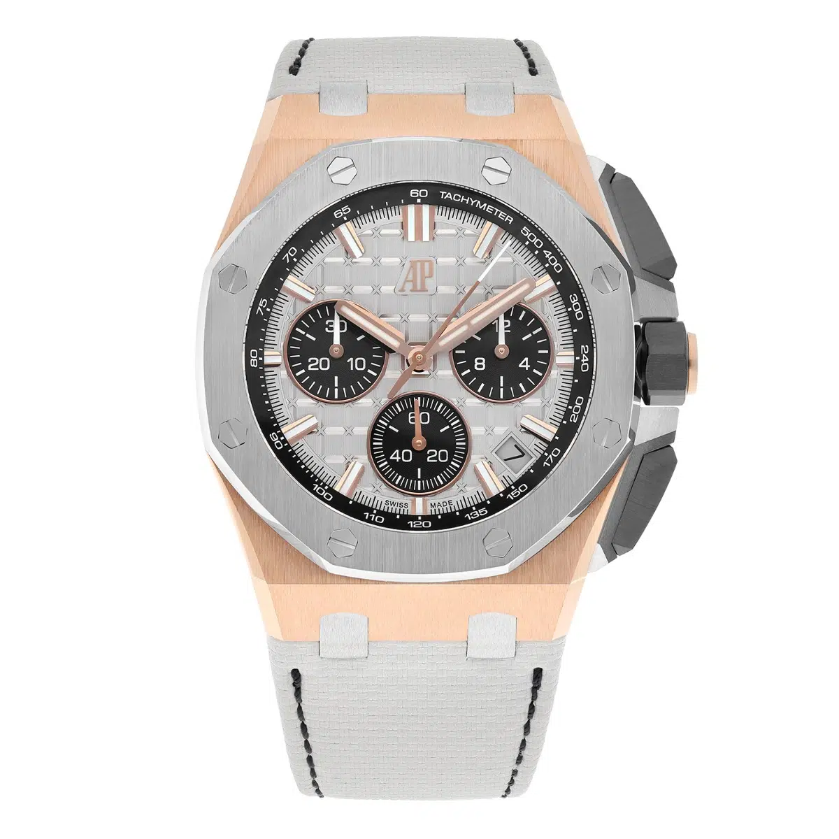 AP Royal Oak 43mm 18K Rose Gold Titanium Watch