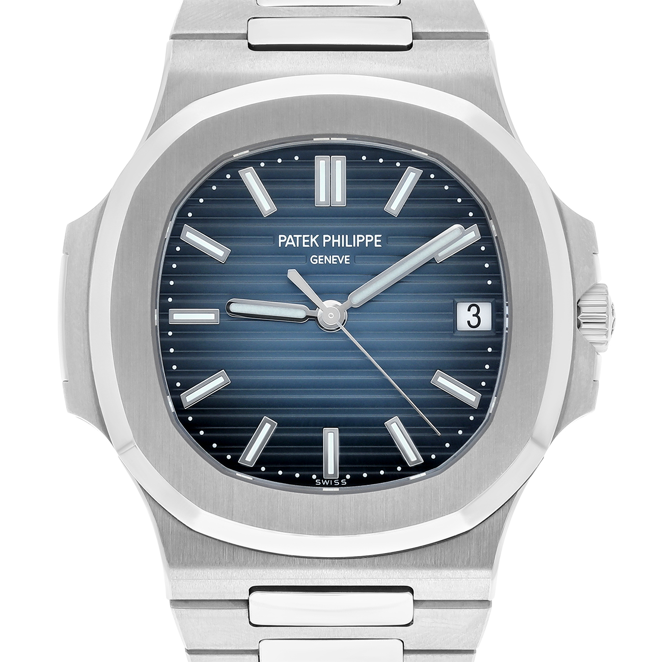 Patek Philippe Nautilus 5711/1A-010 40mm Blue Dial Stainless Steel Watch 2021
