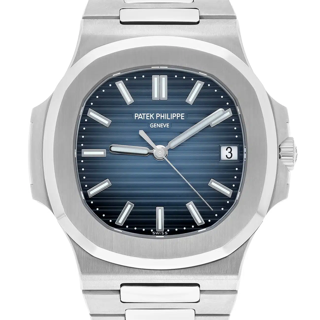Patek Philippe Nautilus 5711/1A-010 40mm Blue Dial Stainless Steel Watch 2021 – image 3