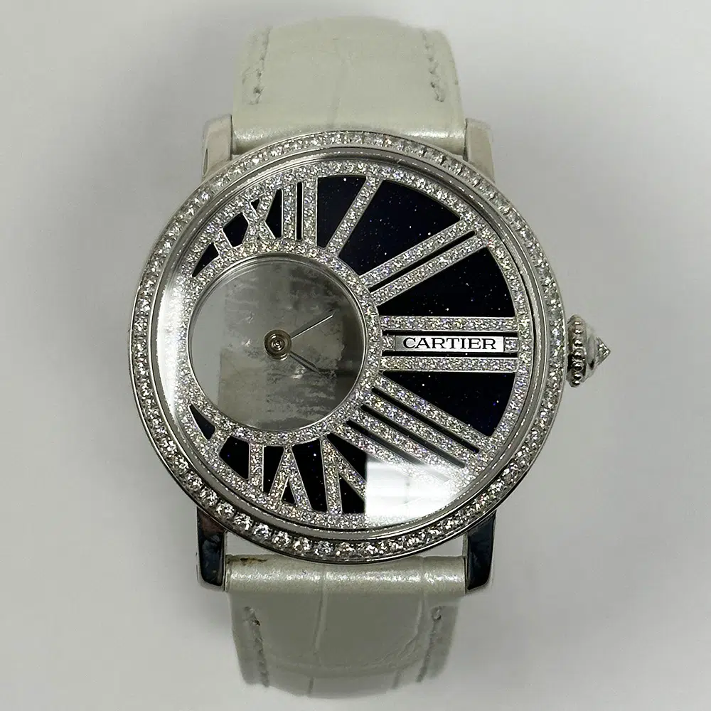 Cartier Rotonde HPI01197 35mm White Gold with Blue Dial Ladies Watch 2018 – image 3