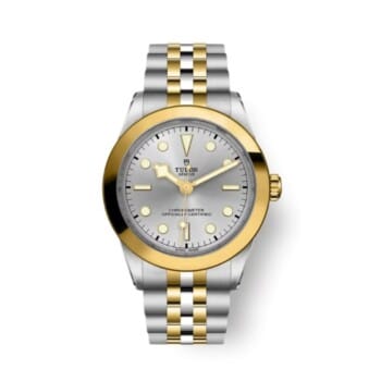 Tudor Black Bay 39mm M79663-0002 Gold & Steel Watch Silver Dial 2024