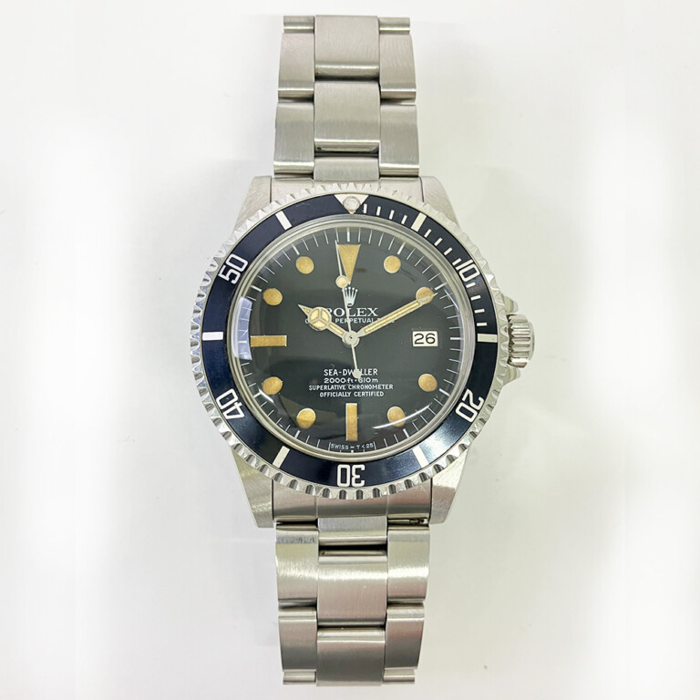 Rolex Sea-Dweller Oyster 40mm 1665 Stainless Steel Watch Black Dial