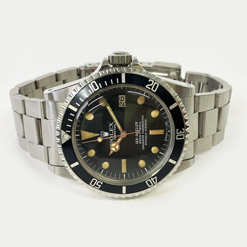 Rolex Sea-Dweller Oyster 40mm 1665 Stainless Steel Watch Black Dial – image 2