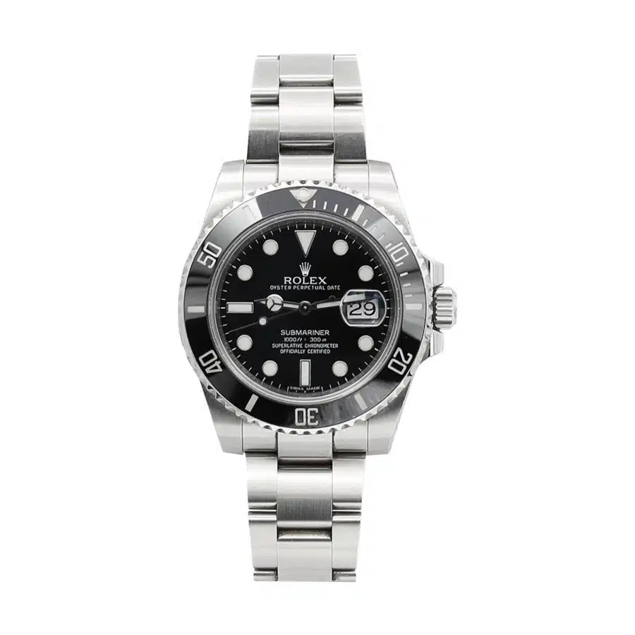 Rolex Submariner Date 40mm 116610LN Oyster Stainless Steel with Black Dial Watch 2015