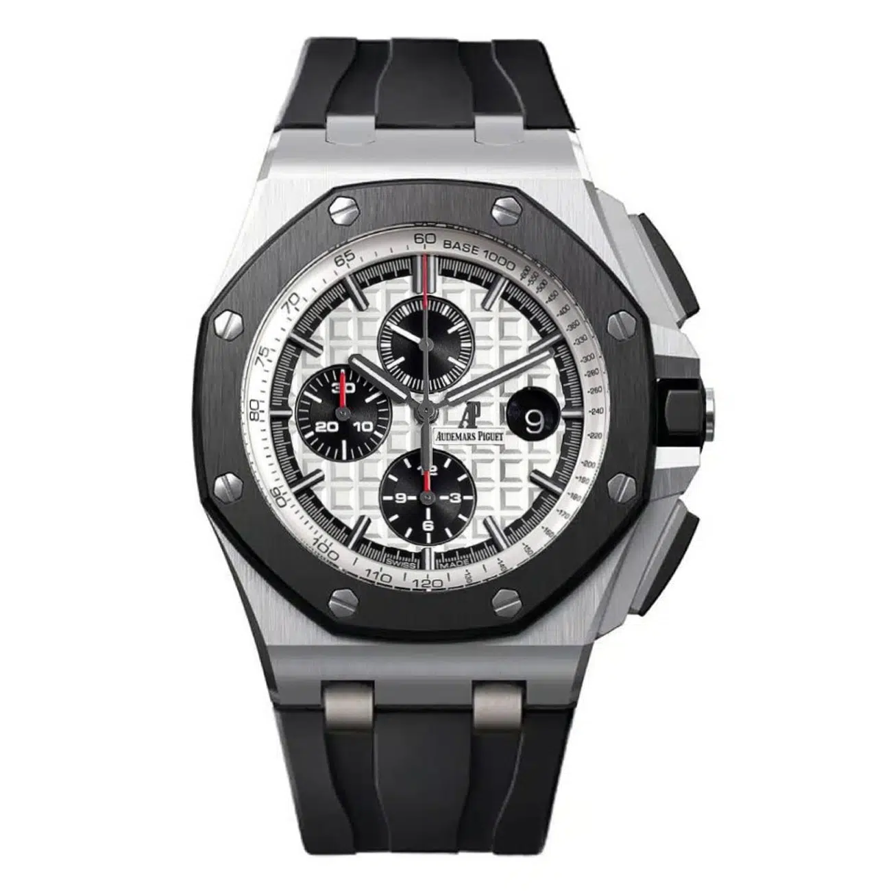 Audemars Piguet Royal Oak Offshore Chronograph 44 mm 26400SO.OO.A002CA.01 Stainless Steel with White Dial Watch 2014