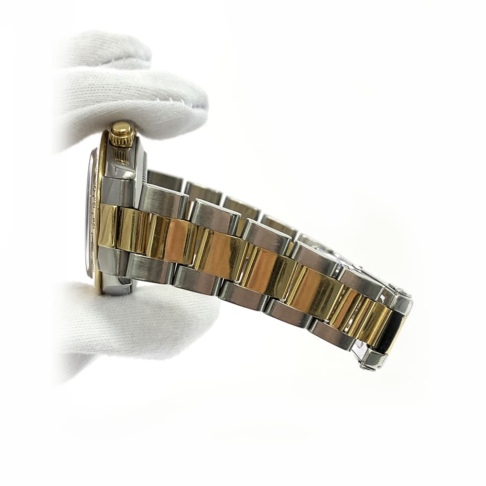 Rolex Daytona 40mm 16523 Oyster Stainless Steel & Yellow Gold Watch Black Dial 1999