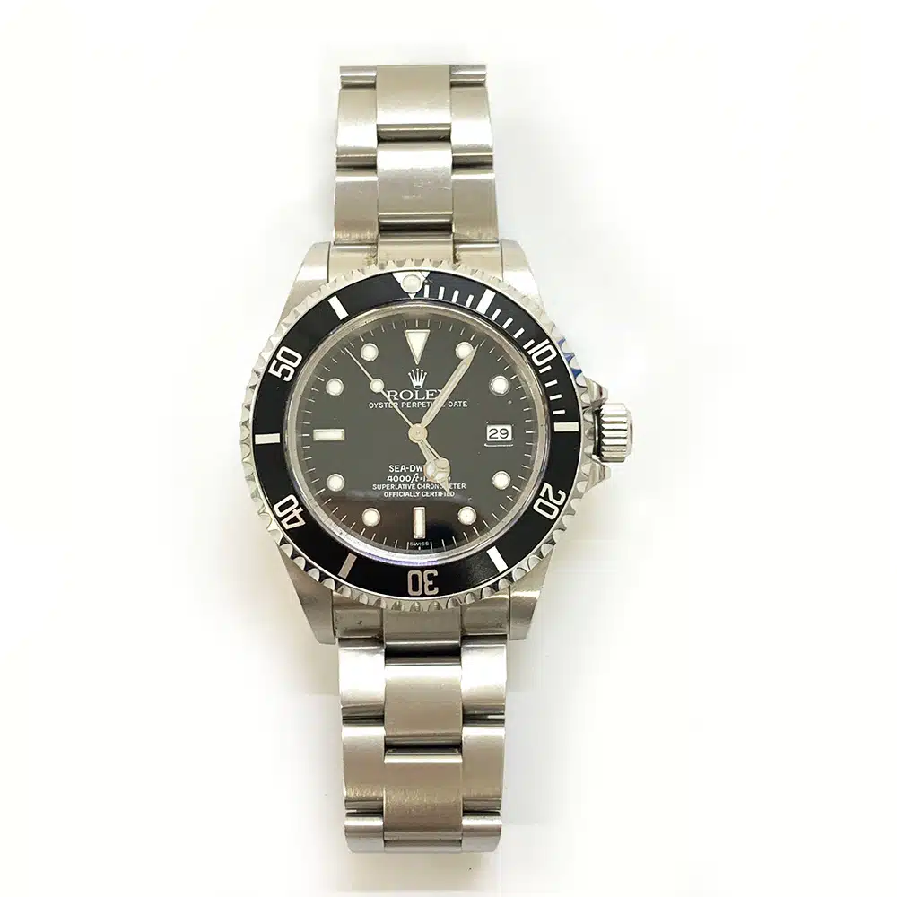 Rolex Sea-Dweller 40mm Oyster 16600 Stainless Steel Watch Black Dial 1999 – image 3