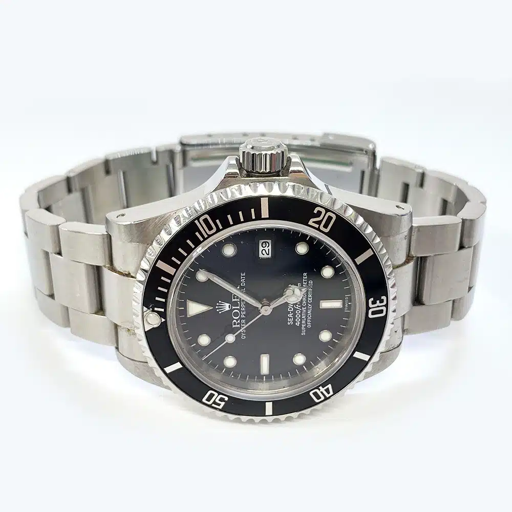 Rolex Sea-Dweller 40mm Oyster 16600 Stainless Steel Watch Black Dial 1999 – image 4