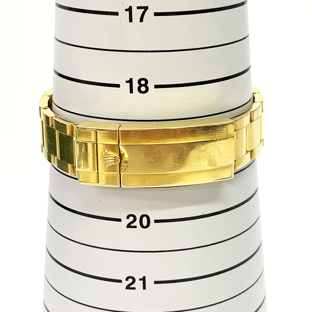 Rolex Submariner Date 116618LB 40mm Yellow Gold with Blue Dial Watch 2011 – image 7