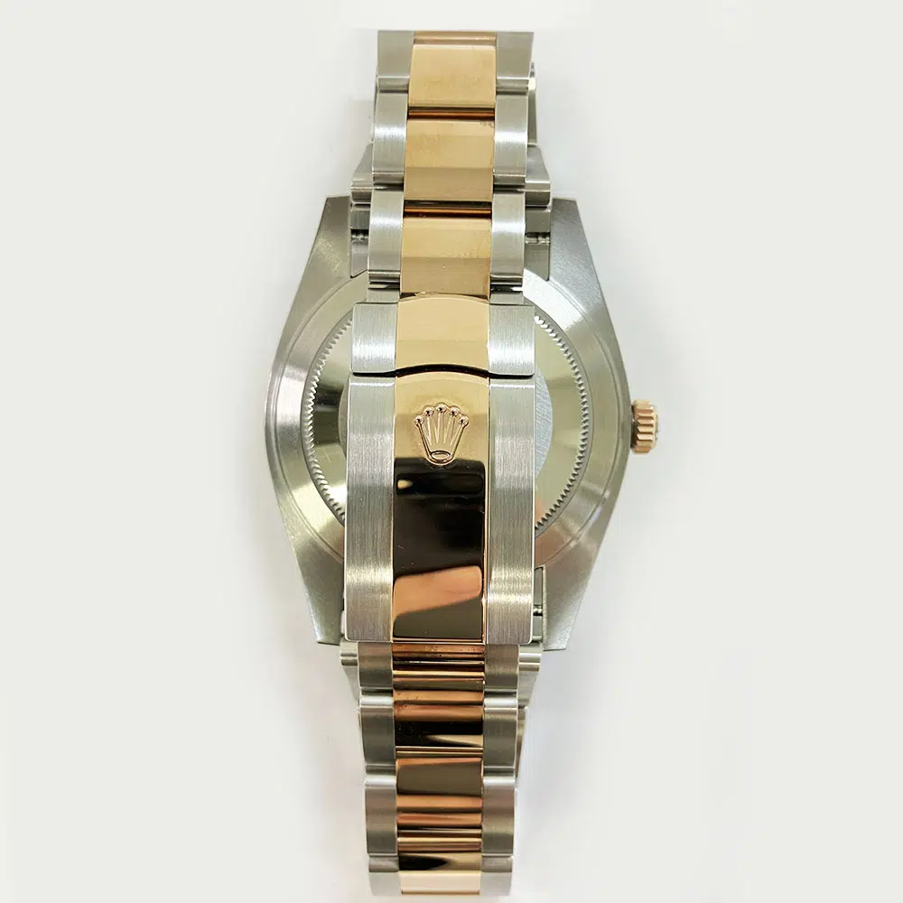 Rolex Datejust Sundust Diamond Dial 41mm Oyster Band 126301-0007 SS  / RG Watch MINT 2021 – image 5