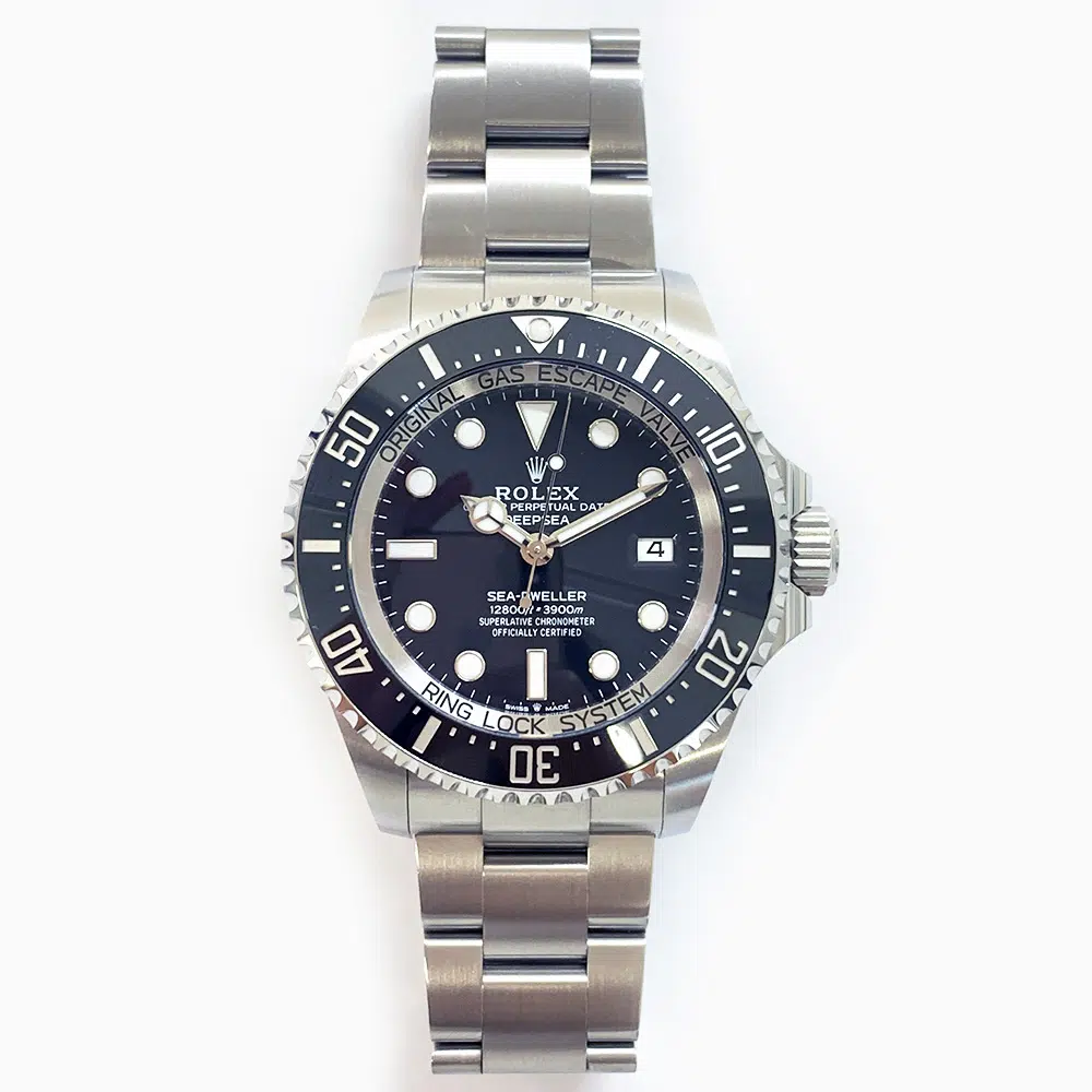 Rolex Oyster 44mm Sea-Dweller Deepsea Black Dial 136660 Stainless Steel Watch 2023 – image 3