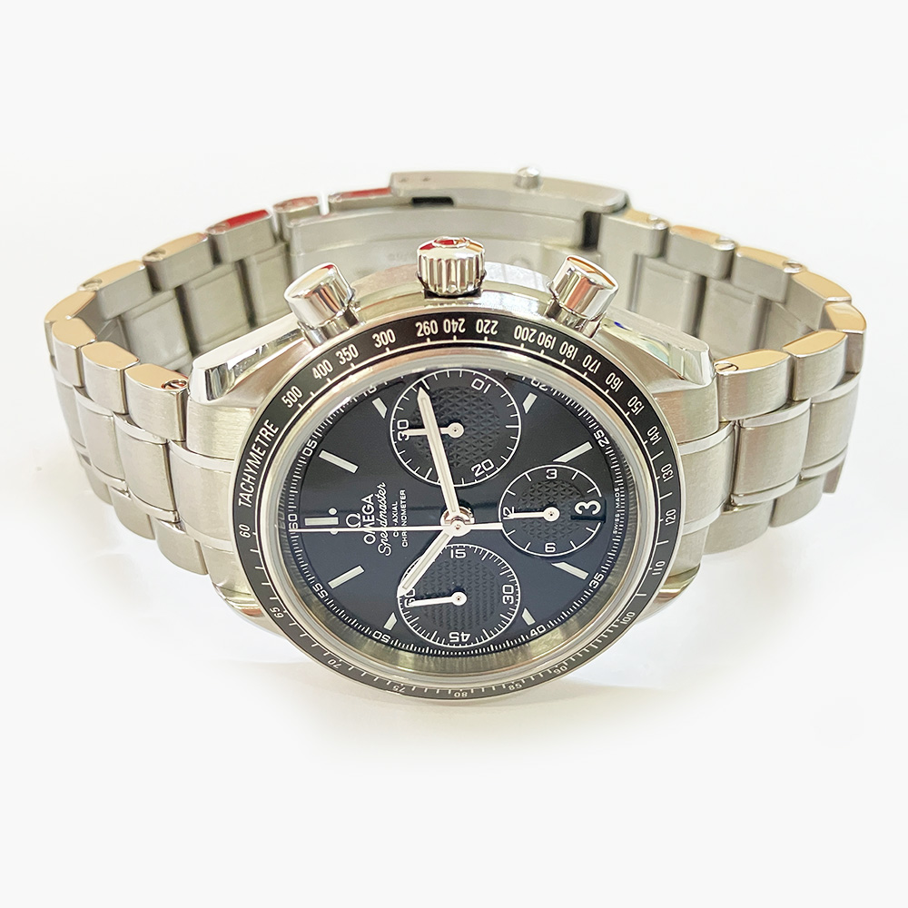 Omega Speedmaster Chronograph 40mm 326.30.40.50.01.001 Stainless Steel Watch Black Dial