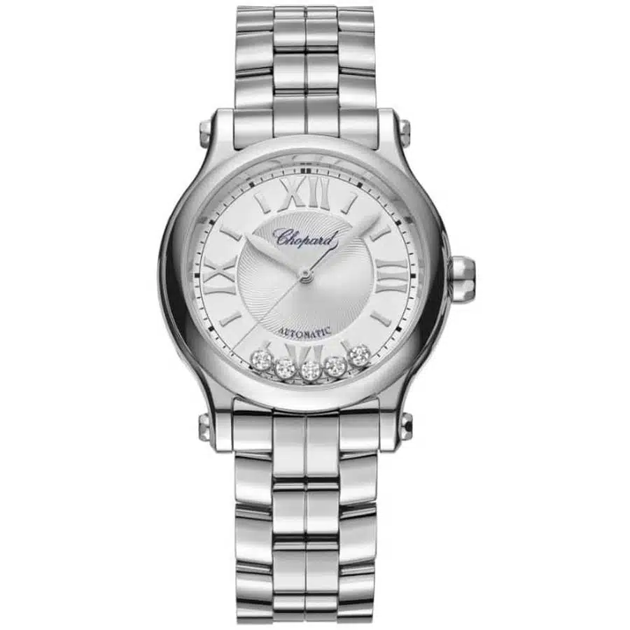 Chopard Happy Sport 278608-3002 Stainless Steel with Silver Dial Watch