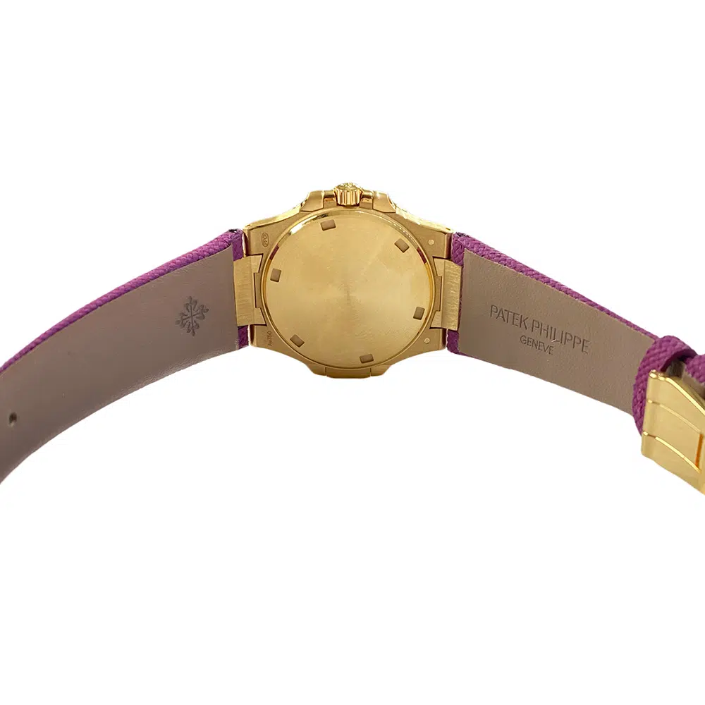 Patek Philippe Nautilus 7010R-013 32mm Rose Gold with Purple Dial Watch 2023 – image 5