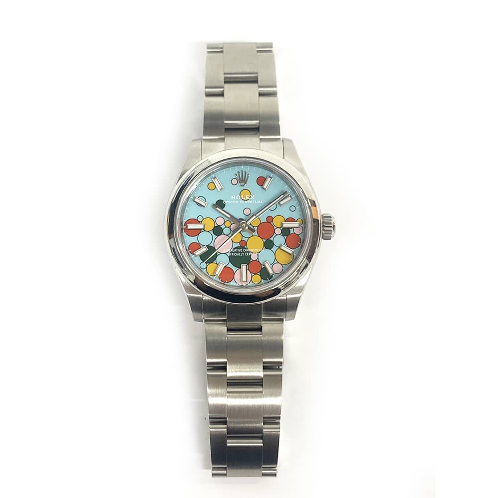 Rolex Oyster Perpetual 31 277200 Stainless Steel with Celebration Dial Watch 2023