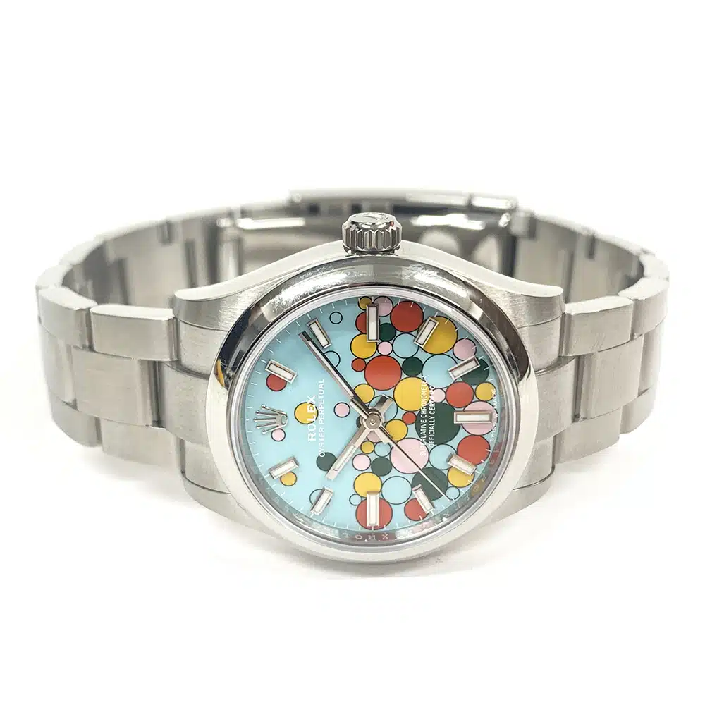 Rolex Oyster Perpetual 31 277200 Stainless Steel with Celebration Dial Watch 2023 – image 4