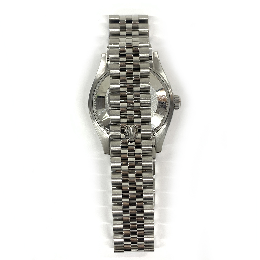 Rolex Datejust 31mm 278344RBR-0038 Stainless Steel Jubilee Watch Blue Flower Diamond Dial MINT 2023