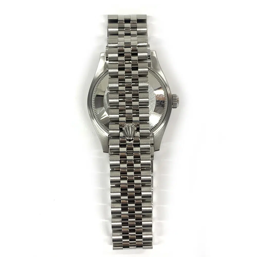 Rolex Datejust 31mm 278344RBR-0038 Stainless Steel Jubilee Watch Blue Flower Diamond Dial MINT 2023 – image 5
