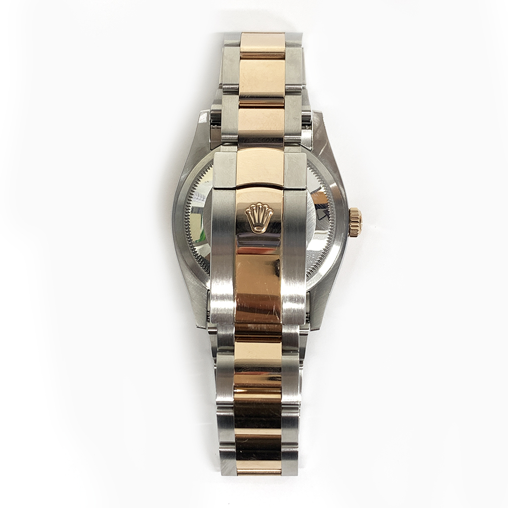 Rolex Datejust 36mm 126201-0030 Oyster Stainless Steel & Rose Gold Wimbledon Roman Dial 2021