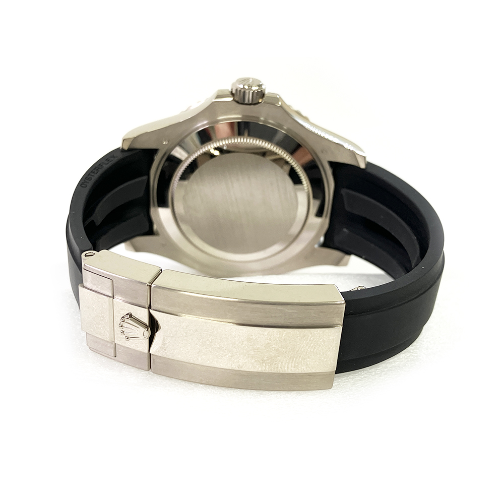 Rolex Black Dial Yacht-Master 42mm 226659 White Gold Black Rubber 2023