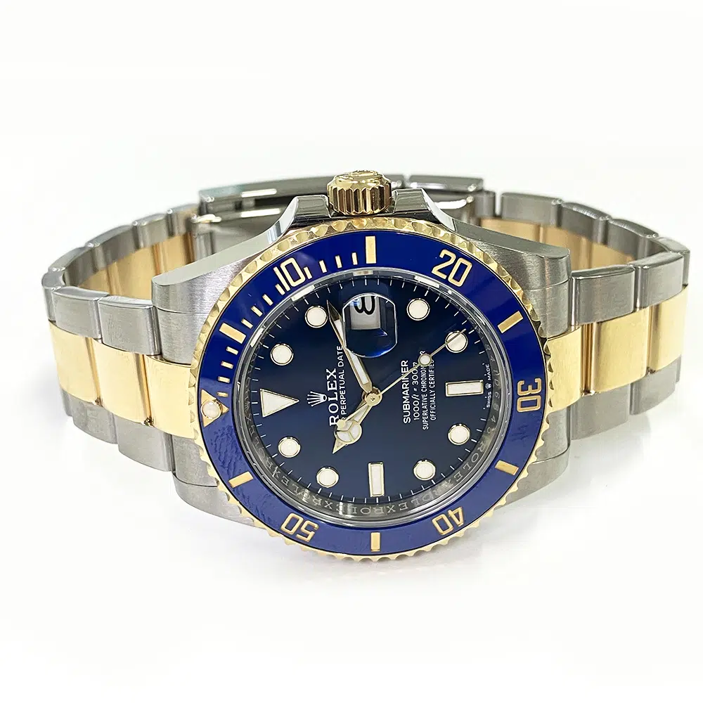 Rolex Blue Dial Submariner Date 126613LB Stainless Steel & Yellow Gold Oyster Watch 2023 – image 4