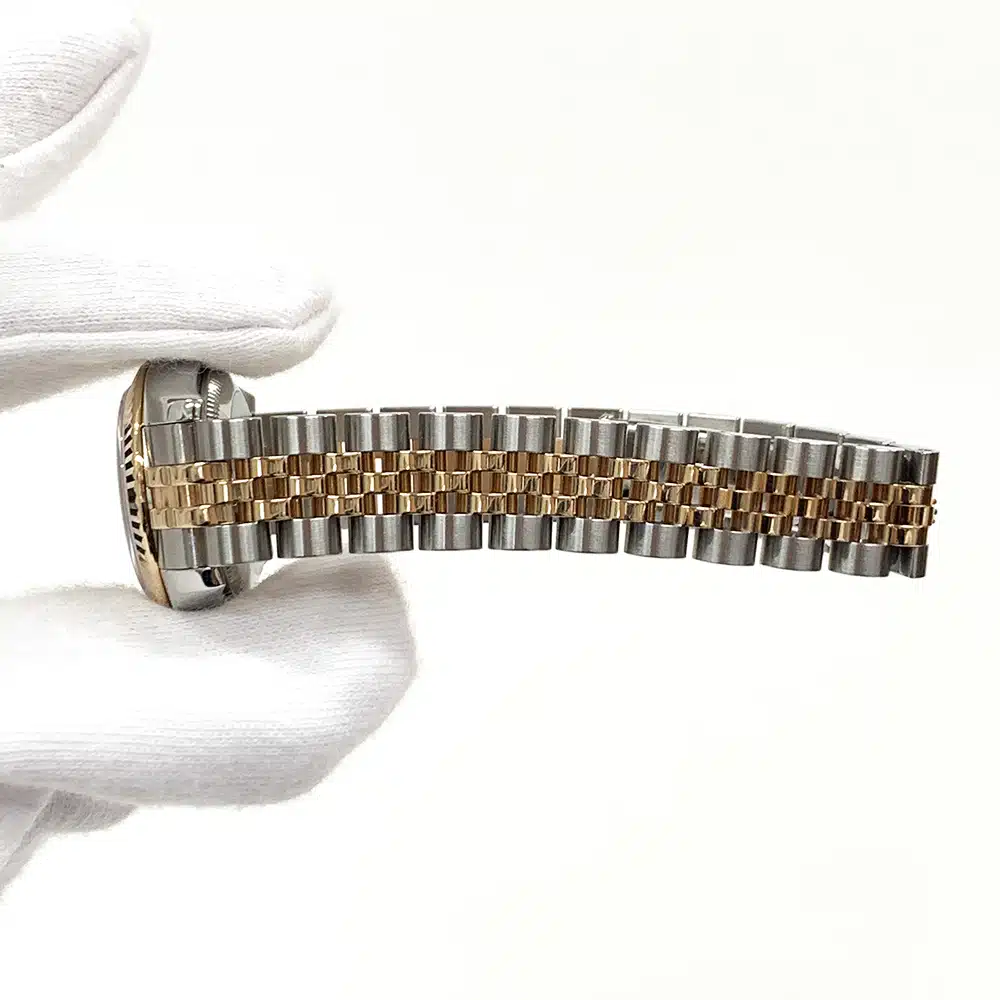 Rolex Lady-Datejust 26mm 179171-0018 Jubilee Stainless Steel & Rose Gold Watch Pink Diamond Dial 2006 – image 7