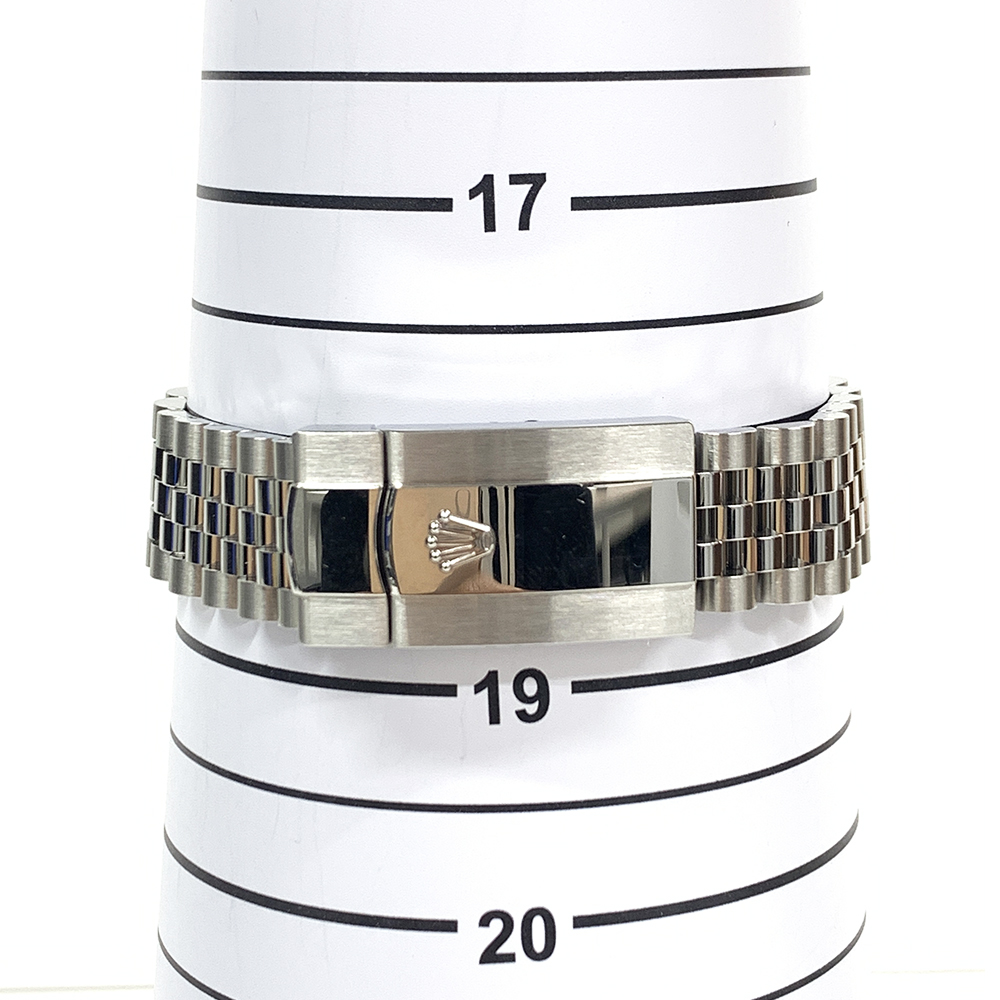 Rolex Datejust Green Palm Dial 36mm 126234-0047 Stainless Steel Jubilee Watch MINT 2022