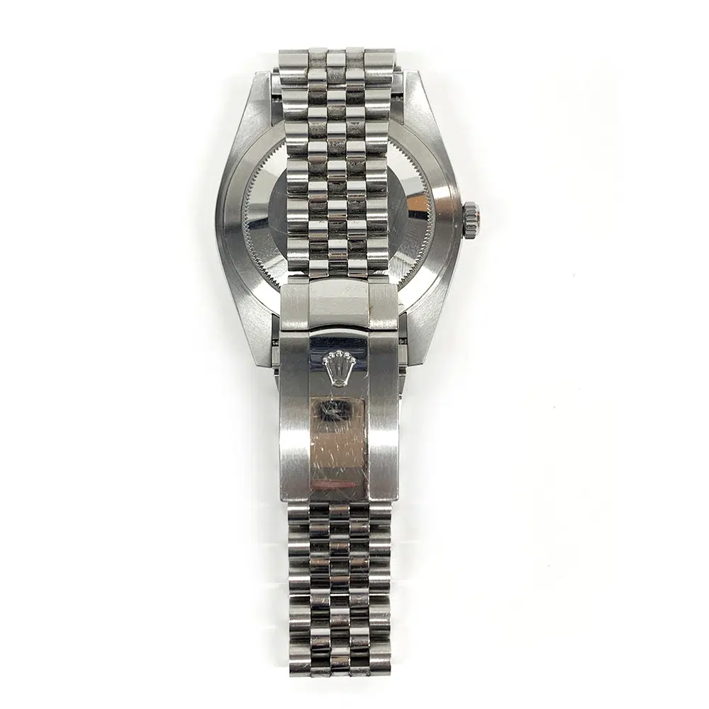 Rolex Datejust 41mm 126334 Stainless Steel Jubilee  Watch Slate Grey Diamond Dial 2018 – image 5