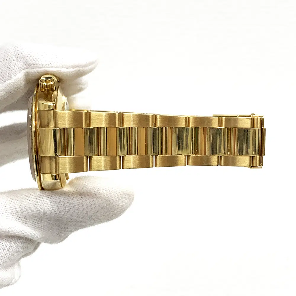 Rolex Daytona White Dial 40mm 116528 Yellow Gold Oyster Watch 2004 – image 7