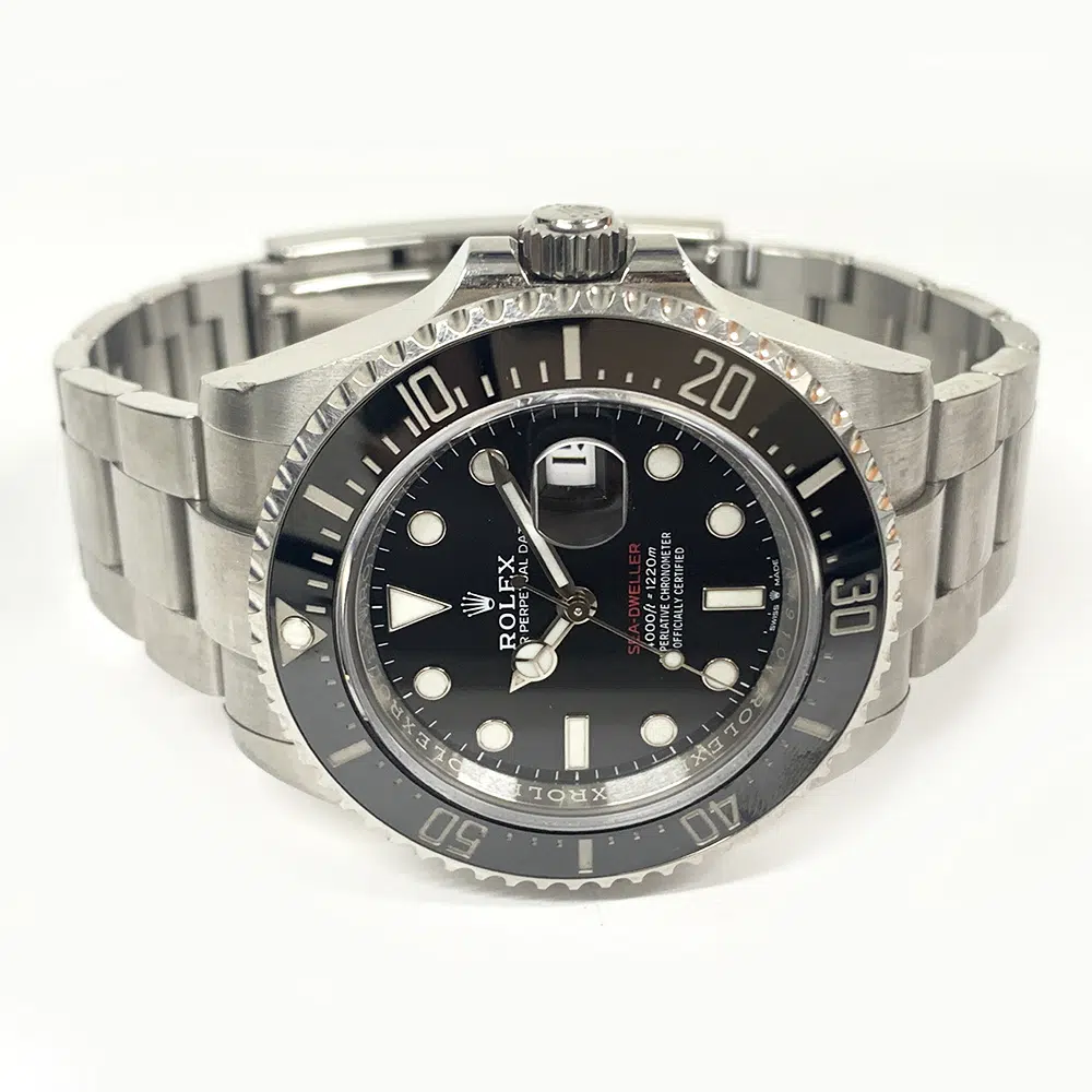 Rolex Sea-Dweller Black Dial 126600 43mm Oyster Bracelet Stainless Steel Watch 2021 – image 4