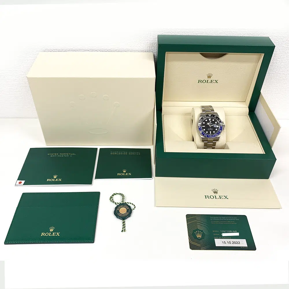 Rolex Oyster GMT-Master II  Black Dial 126710BLNR Stainless Steel Watch 2022 – image 9