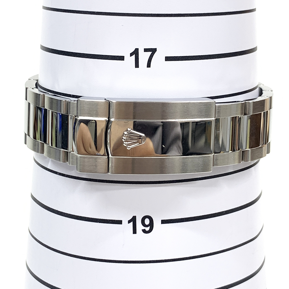 Rolex Datejust 36mm Stainless Steel Watch 126234-0048 Green Palm Index Dial Oyster Bracelet MINT 2021