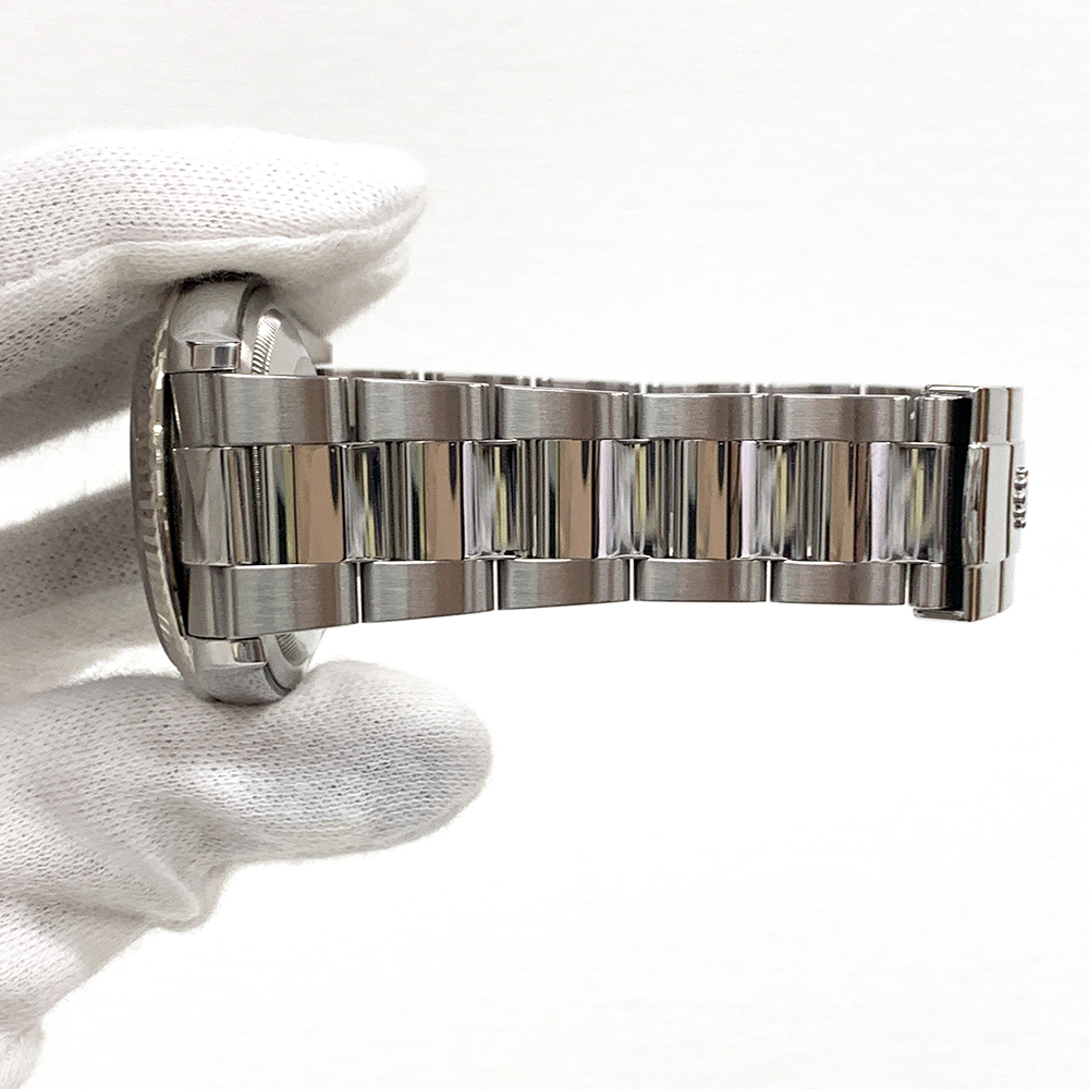 Rolex Datejust 36mm Stainless Steel Watch 126234-0048 Green Palm Index Dial Oyster Bracelet MINT 2021