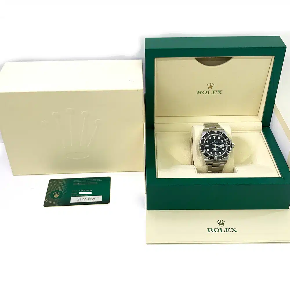 Rolex Submariner Stainless Steel Oyster Bracelet 126610LN Black Dial 2021 – image 8