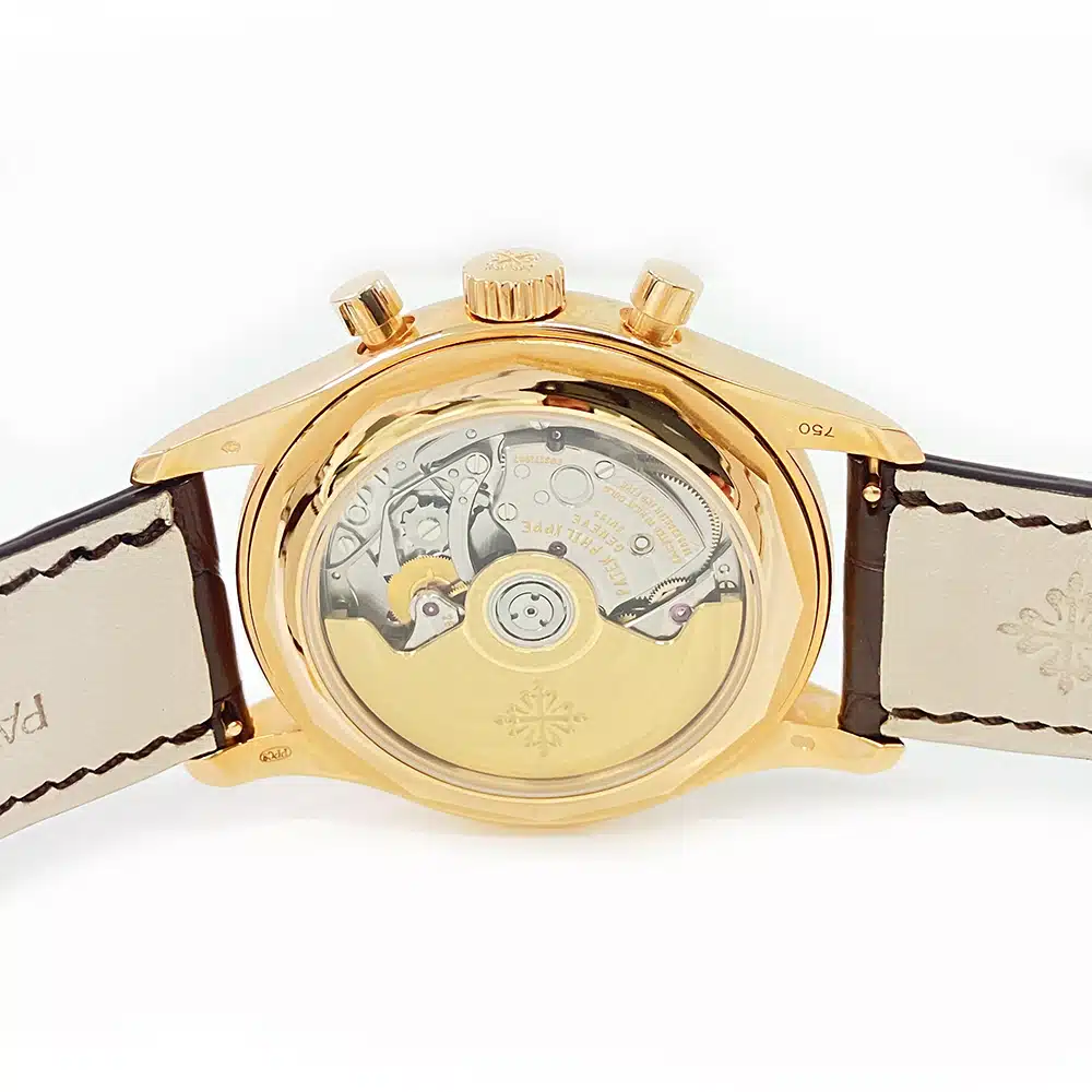 Patek Philippe Annual Calendar 5960R-001 40mm Rose Gold with Brown Leather Watch Grey Dial 2010 – image 4