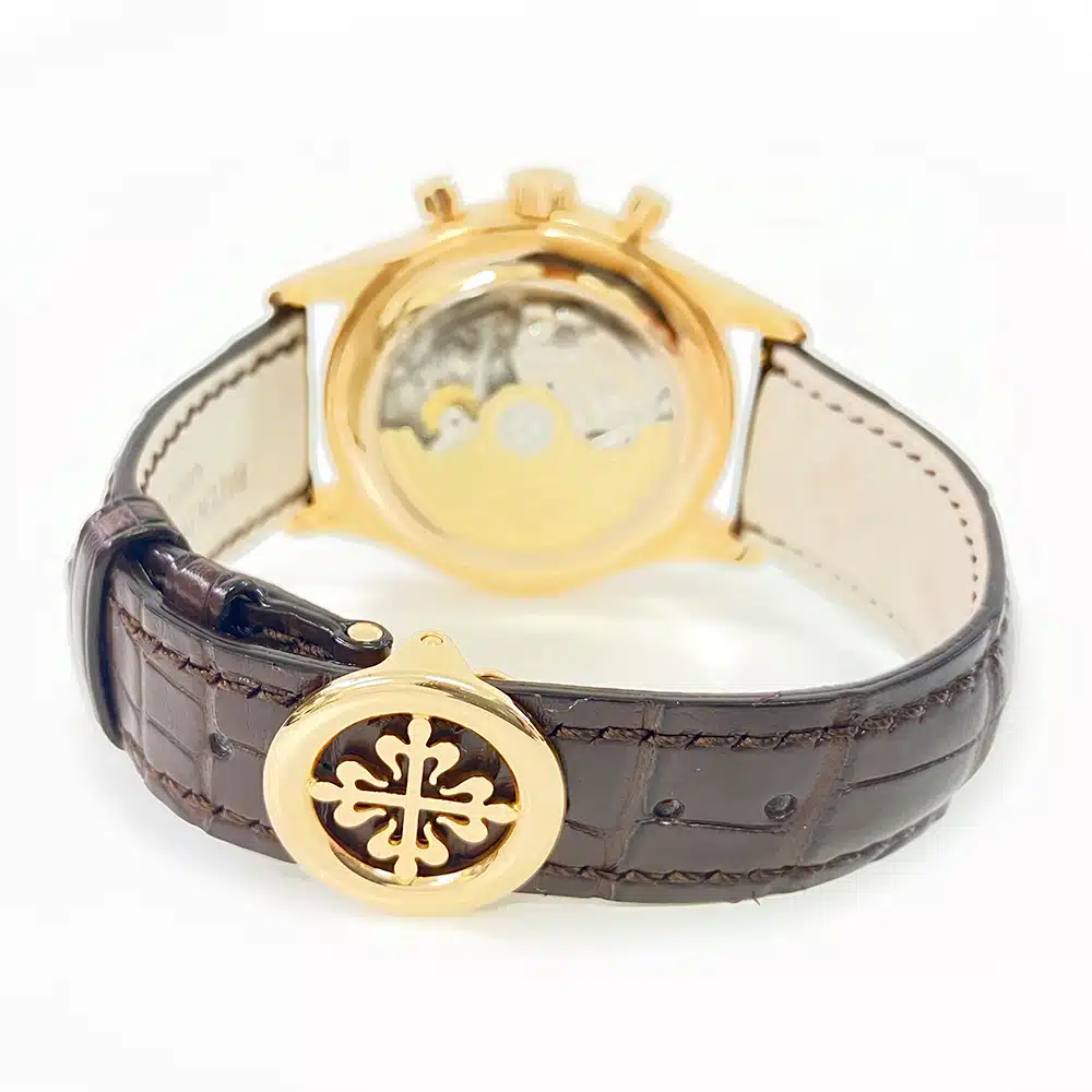 Patek Philippe Annual Calendar 5960R-001 40mm Rose Gold with Brown Leather Watch Grey Dial 2010 – image 5
