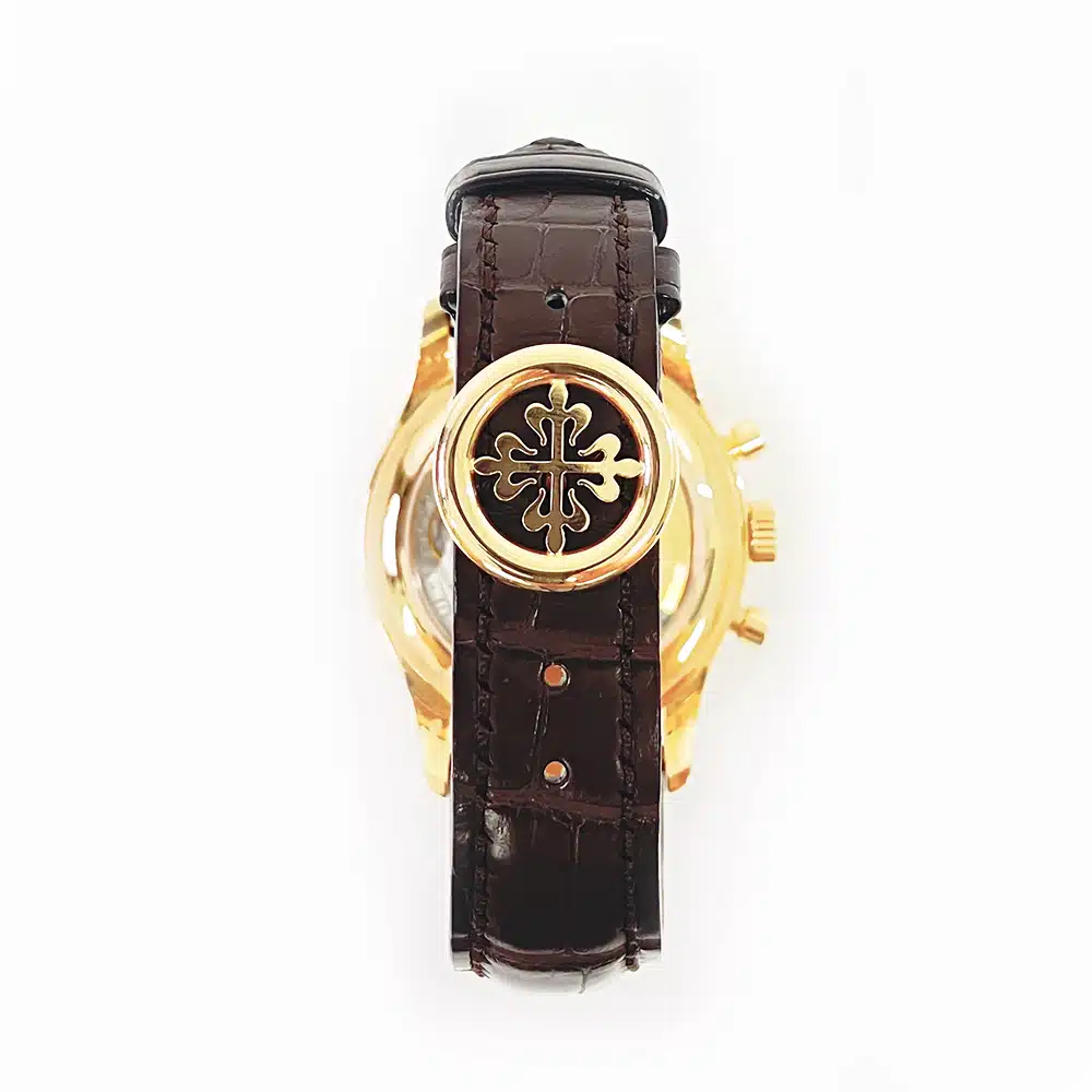 Patek Philippe Annual Calendar 5960R-001 40mm Rose Gold with Brown Leather Watch Grey Dial 2010 – image 7