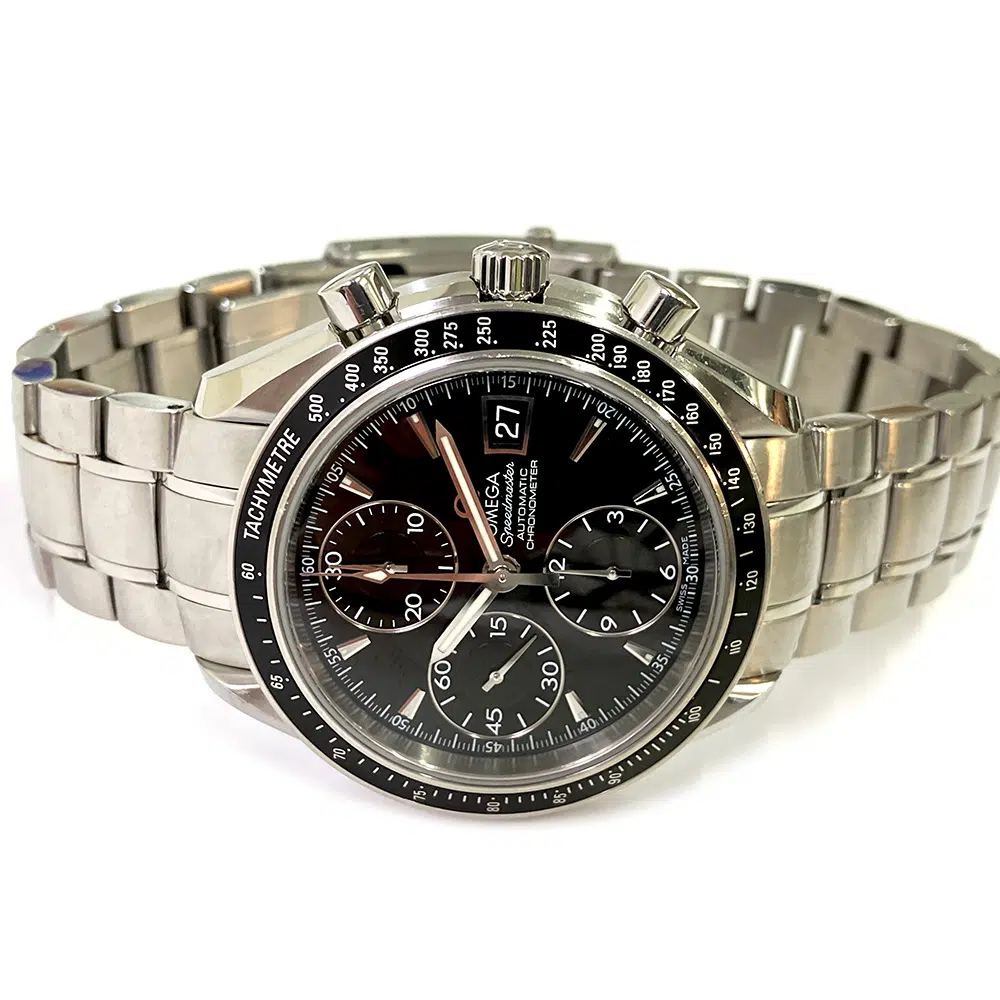 Omega Speedmaster 40mm Chronograph 3210.50.00 Stainless Steel Watch Black Dial 2011 – image 3
